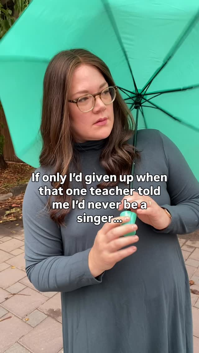 I would have never found myself, my true voice, my calling.
And I would have never gotten to help other singers do the same.
If you have a deep desire to sing, there’s a reason. Follow that instinct and see where it takes you, and I doubt you’ll ever regret it. 💕