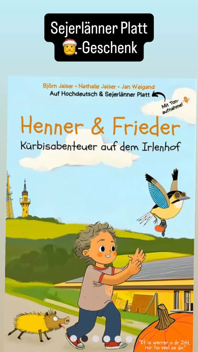 Jetzt schnell noch ein Siegerländer Geschenk besorgen🌳⚒️