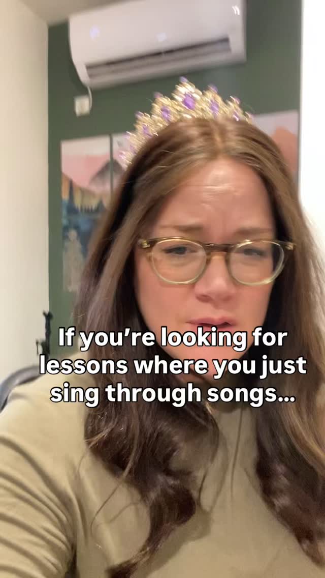 Some singers come to lessons wanting to run through all their songs and hope something magically clicks.
But that’s not how voices change.
And I’m not a karaoke machine. 😅
In my studio, we get curious.
We zoom in.
We break things down and actually rebuild the habits that shape your sound.
If you want depth, technique, and real vocal growth, you’ll thrive here.
If you want to sing through twelve songs… YouTube is free. 😉