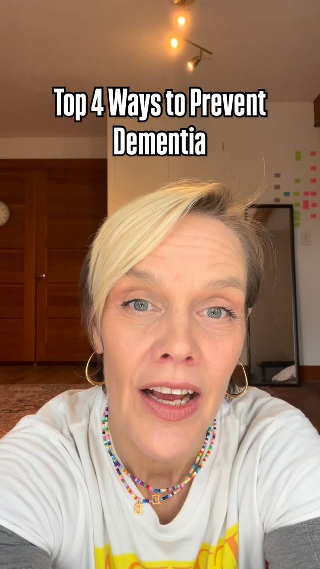 Dementia is TOUGH! So many of us have parents going through it. And some of us may be predetermined to get it. What we can do to delay the onset: the behavioral things that matter only OVER TIME, which mean of course, start now.
Dry January can help you realize what options we have to engrained habits.
Use code DRYJANUARY26 by tonight (Sat pm) to make it just $20.26 (regularly $49).
We start Jan 1!
#dementia #dryjanuary #midlifehealth