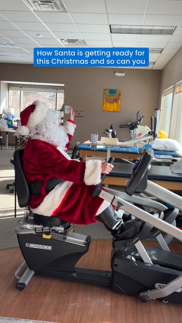 It’s not easy to be ready for the holidays but our Physical therapist is here to teach you simple exercises so that you can be best prepared to eat those cookies!