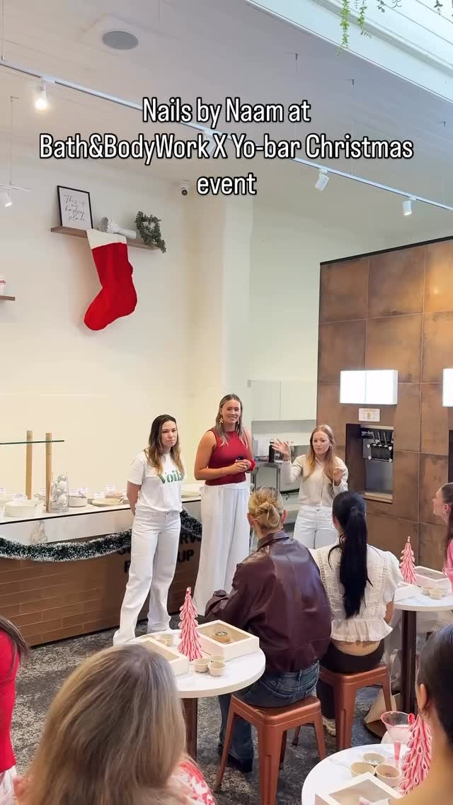 We had the absolute pleasure of pampering guests at the Yo-bar x Bath & Body Works Christmas event — a dreamy day of festive cheer, self-care, and sparkle 💅🕯️🎁
Big thanks to the beautiful team for having us! 💖
#NailsByNaam #ChristmasNails #PamperPopUp #BathAndBodyWorksAU #YoBar FestiveFeels MelbourneEvents