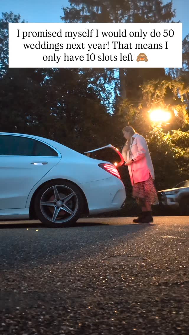 POV: Your wedding day glam is about to arrive!
Unloading my kit ready for another beautiful bride!
I can't believe I'm down to my last 10 slots for 2026!
If you've been dreaming about effortless hair and a flawless makeup on your big day, now's the time to secure your date. These final spots are filling fast and I'd love to be part of your bridal journey.
From the first consultation to the moment you see yourself in the mirror on your wedding day, I'm here to make you feel absolutely stunning and completely yourself.
Ready to make it official? Enquire through the link in my bio 💕
#bridalhair #bridalmakeup #bridetobe weddingglam bridalmua weddinghair 2026bride bridalbeauty weddingmakeup bridalhairstylist weddinghairandmakeup