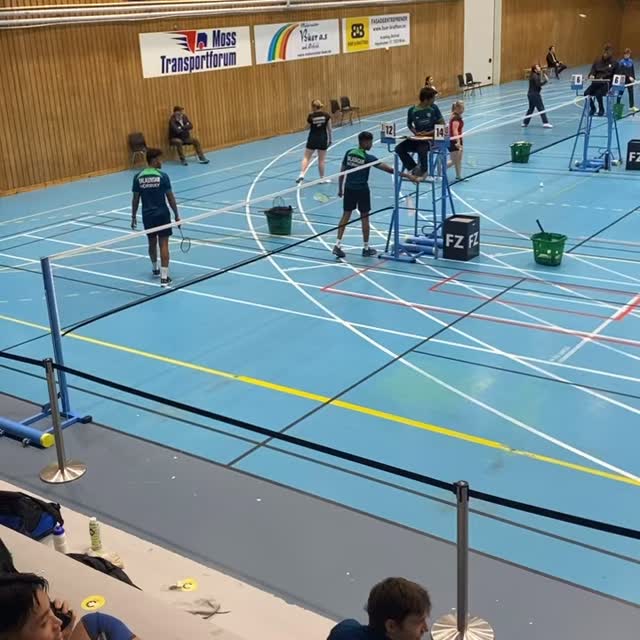 Takk til NBF for Elite og bredde: hånd i hånd, på 15 baner #badminton #badmintonlovers #badmintonlife #badmintonforall #badmintonföralla #badmintonforalle #moss #visitmoss #mossbk #badmintonnorge #badmintonnorway