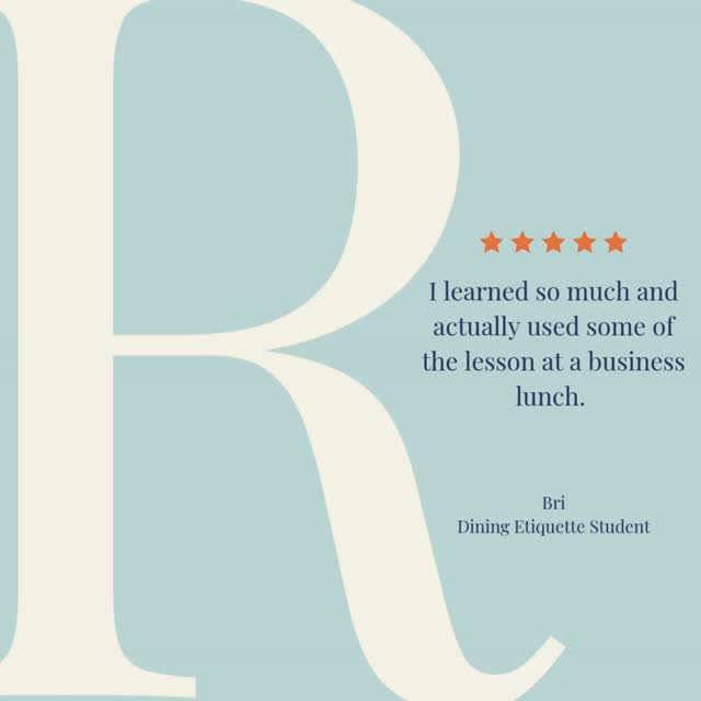 This message was one of the twenty-five handwritten notes I received after a recent class, and it honestly made my whole week.
I like teaching the "why" behind the manner, because it helps students remember what to do long after the class is over.