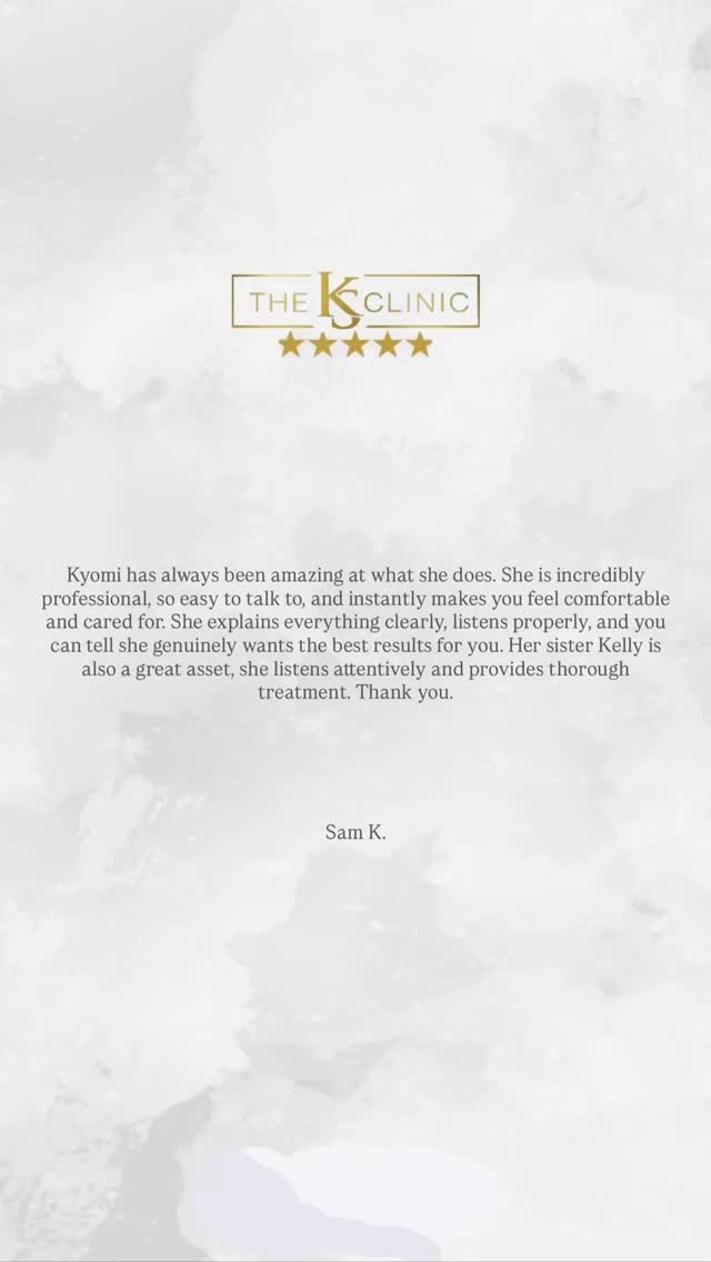 I personally love to hear your feedback and thank you for taking the time to review your experience with me.
The KS Clinic is proud to have received over 700 5star reviews, you can find these on our booking system.
#skinclinicbirmingham
@theksclinic #theksclinic #skinclinic #skincare #blackskincare #indianskincare #koreanskincare #laserhairemoval #cosmelanpeel #skinspecialist #birmingham #oldbury #london #polynucleotides #blackownedbusinesses #beautyblogger #beautytraining