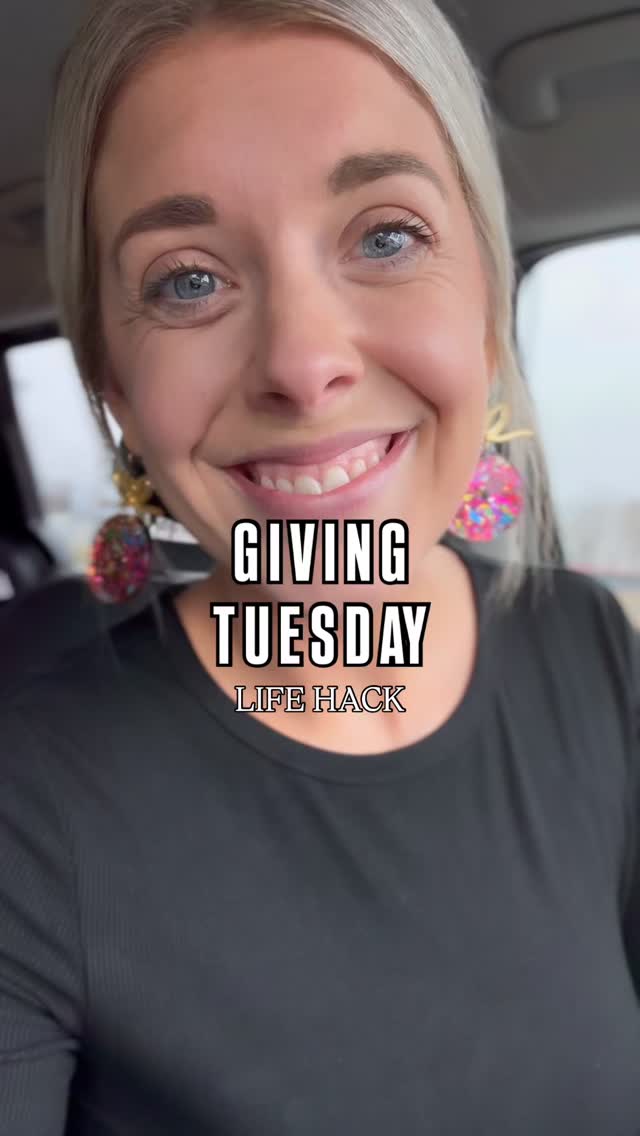 THE GIFT THAT KEEPS ON GIVING..
following your local non profit organizations 🫶
On days like today we want to be generous, we want to help, but we end up doing nothing because we don’t know the needs.
Organizations need YOU to be an ambassador for the needs in your community. Take five minutes right now to follow them, see what they are up to and learn how you can help.
Giving Tuesday isn’t all about big financial gestures, it’s about a posture of care for your community.
XO Cheering for you.