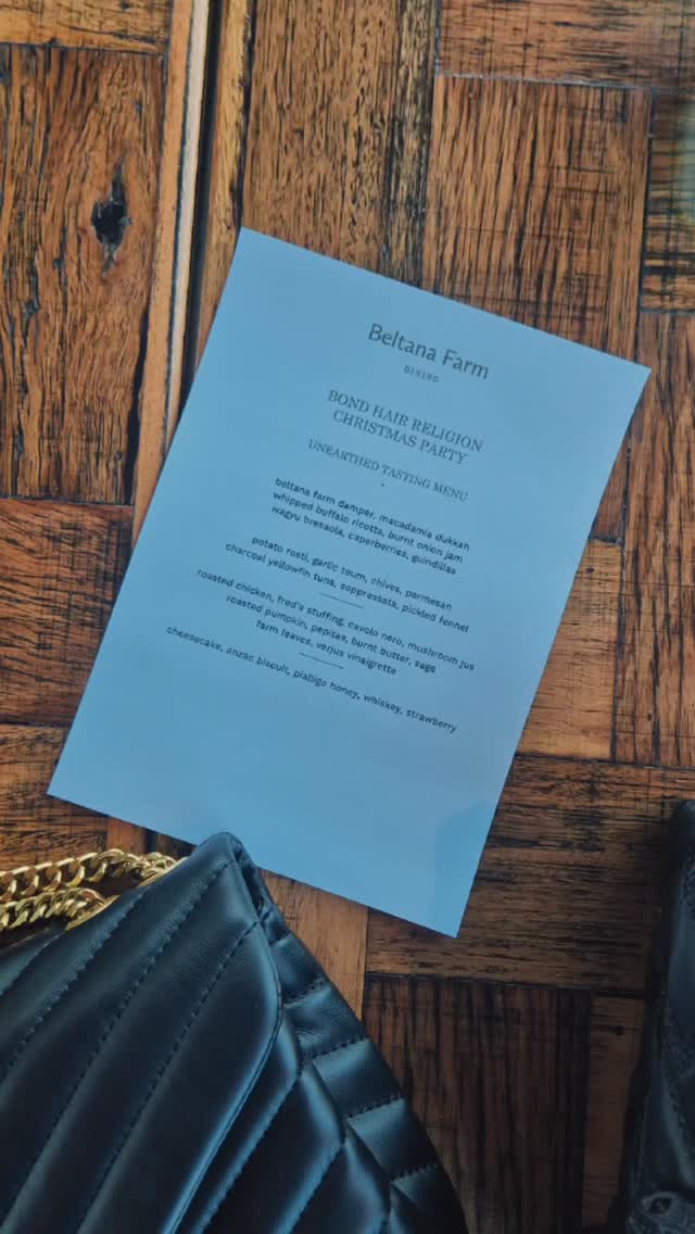 Bond's incredible Christmas party is done and dusted for 2025 🎄
We had the most tastiest lunch at @beltanafarm
If you haven't been.... Go now!
A huge huge huge thank you to @jenni_tarrant for spoiling the absolute shit out of us all.
Thank you from the bottom of our hearts for all you do for us.
AND a massive thank you to @diseytarrant for lunch.
You Tarrant bunch are such angels 😇