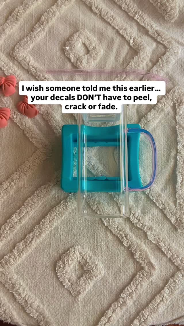 Ever bought a cute glass decal… only for it to peel, crack or fade the minute it gets wet? 😩
Yeah, same. And honestly — I am sick of it!
Until this. 👇🏼🍋
These decals don’t peel off.
They’re UV durable, long-lasting, and stay looking aesthetic no matter how many times you wash your tumbler.
If you love making your everyday drinks look a little more ✨put together✨… this is your sign to upgrade.
Save this for when you’re choosing your next tumbler design 💛
#matchatime #trendyfinds #aesthetichome #aestheticdrink