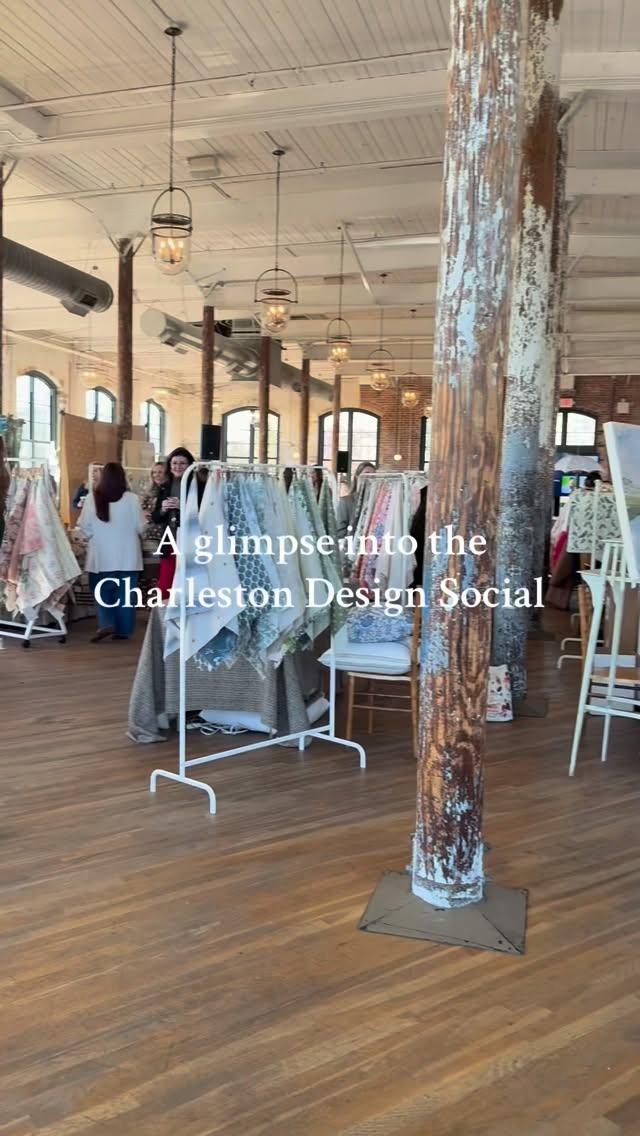 We had the BEST morning at the Charleston Design Social. Meeting and hearing from the incredible designers who have paved the way for us was truly so inspiring and refreshing.
We canāt wait to bring so many new ideas and fabrics to your interior design projects in the new year!
Interior design, design social, Charleston interior design, textile design, fashion design, travel, travel inspiration, fashion inspiration, interior design inspiration
@thedesignsocialpopup