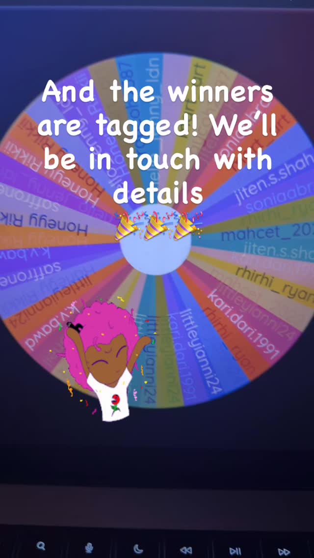 Congrats to our winners! We’ll reach out with your tickets soon!!! 🎉🎉🎉🎉🚨🚨🚨🥰🥰🥰