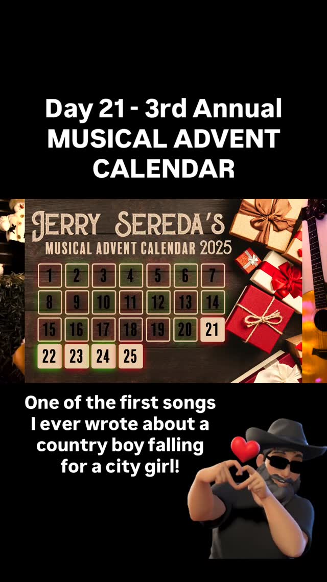 Day 21 - Country Boy City Girl. This song was on my debut album “Campground Cowboy” released in 2010 to start this career that I’m super grateful for.
Have a great day, and see you tomorrow!!
#indigenousmusic #countrymusic #jerrysereda #manitobamusic #canadiancountry