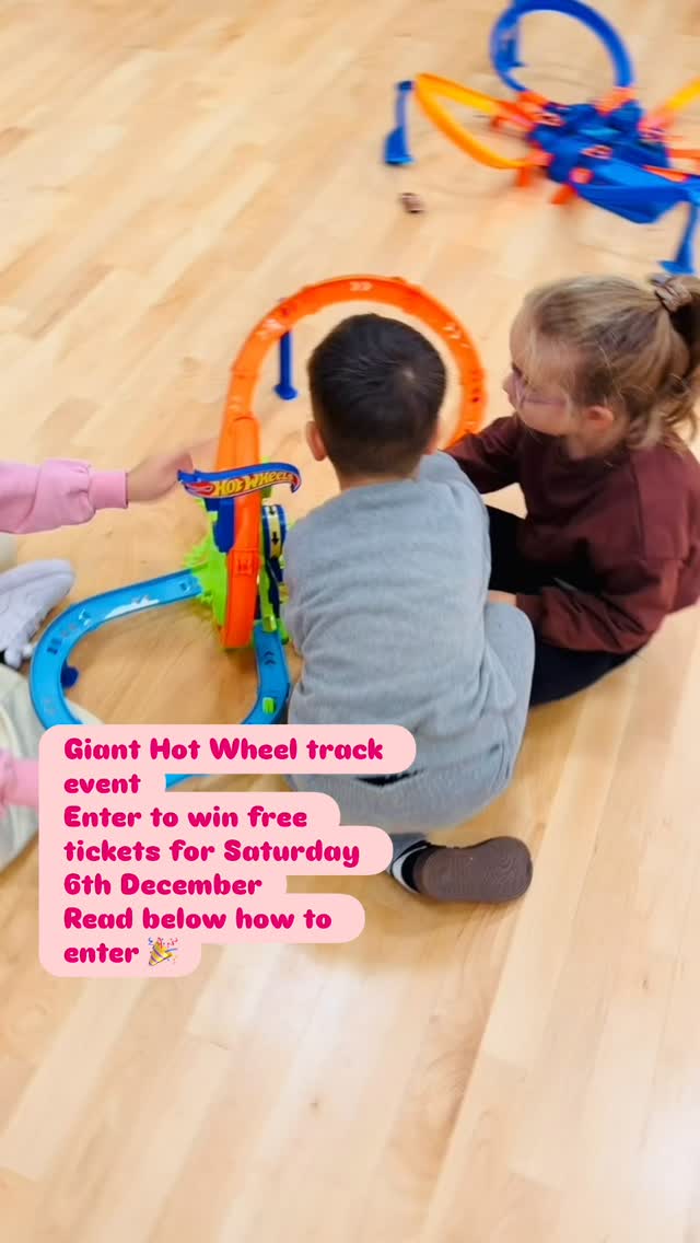 🎉 FREE TICKET GIVEAWAY! 🎉
Get ready for our Giant Hot Wheel Track Event happening Saturday 6th December! 🚗🔥
We’re giving away FREE tickets, with one winner for each session! 🙌
Winners announced Sunday 30th November at 7pm 🥳
✨ 2 Lucky Winners Will Receive:
🎟️ 2 children’s tickets (includes 2 adults) for our next event on Saturday 6th December
🏆 One winner for the 10:00–11:00am slot
🏆 One winner for the 11:15–12:15pm slot
‼️ Remember: if you are tagged and want to enter, you must tag someone else to qualify!
💛 HOW TO ENTER:
1️⃣ Follow @hqplaydate on Instagram or Facebook
2️⃣ Sign up to the Playdate HQ mailing list 💌
3️⃣ Like this post ❤️
4️⃣ Tag your friends in separate comments — 1 tag = 1 entry 👯♂️
‼️ IGNORE ANY COMMENTS POSING AS US.
Winners will only be contacted via DM.
We will NOT comment on this post or send any links asking for information.
Scammers often target giveaways — if you’re ever unsure, email us at hello@playdatehq.co.uk ✉️
📅 Event Details:
📍 Enfield, Wren Academy
⏰ Sessions:
10:00–11:00am
11:15–12:15pm
🚗 Free parking available
Watch your child explore giant loops, race cars, and battle monster trucks! 🏎️💨🔥
Don’t miss the chance to win these exciting tickets! 🎫✨
📌 Open to UK residents only.
📌 This giveaway is not endorsed, sponsored or associated with Facebook or Instagram.
📌 Full T&Cs available on our website — see link in bio.
Good luck! 🍀💛
#hotwheels #enfieldkids #enfieldparents #enfieldtown #enfieldkidsactivities #hertskids #londonkids #playcars #kidsfun #enfield #hertfordshire #ticketgiveaway #thingstodoenfield #smallbusiness