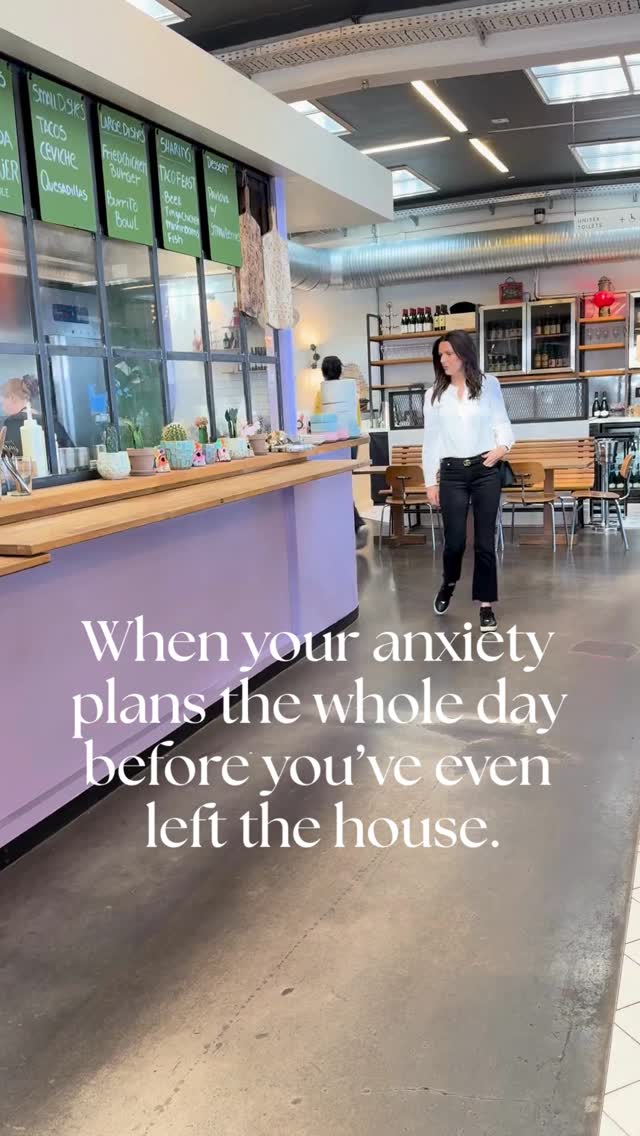 There’s preparation, and then there’s the mental marathon of imagining every possible thing that could go wrong.
I know how tempting it is to think that if you can predict every scenario, you’ll somehow be more in control.
But what it actually does is keep you stuck in your head instead of present in your life.
This often comes up in discussions with parents.
You want to keep your child safe, so you keep running through what-ifs: the bus ride, the school trip, the family dinner.
Before you know it, you’re preparing for things that may never happen.
You don’t need to have a plan for every single possibility.
You need a workable plan for the real-world situations you’re facing.
That’s what helps your nervous system settle.
Not hyper-preparing- enough preparing.
Balancing caution with confidence.
Have you caught yourself dong this?