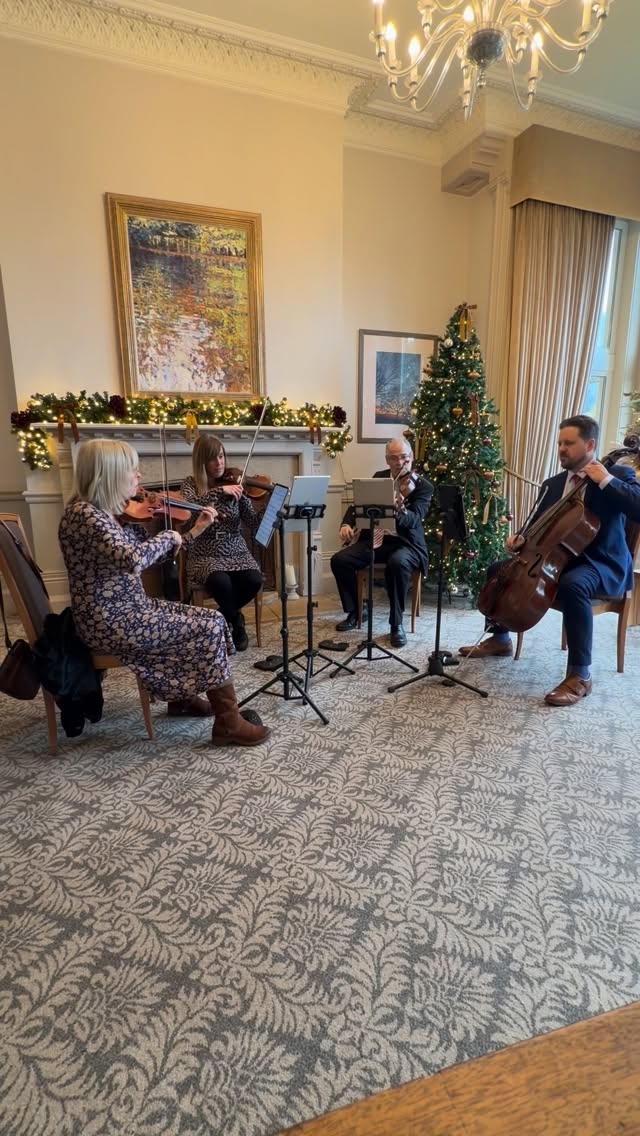 A lovely moment from today at Hartsfield Manor – Jordan’s entrance to Enchanted by Taylor Swift.
It was a pleasure to play for Jordan and Daniel on their wedding day.
#HartsfieldManor #SurreyWeddings #StringQuartet #LiveWeddingMusic #TaylorSwift #Enchanted #BridalEntrance #CeremonyMusic #UKWeddings #WeddingInspiration #WeddingIdeas #weddingstringquartet #stringquartet #weddingmusic #stringquartetwedding #weddingstrings