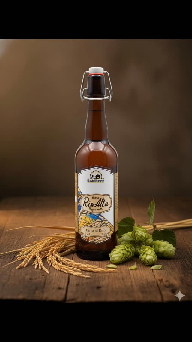 Quando il Doppio Malto incontra il Riso... nasce la magia. ✨🌾
Hai mai assaggiato una birra che unisce carattere e leggerezza?
RisAlta è la nostra doppio malto al riso che rompe gli schemi.
🍺 Il gusto: Corposa e intensa (7,5% vol.), ma con quel finale secco e pulito tipico del riso che ti invita subito a farne un altro sorso.
🍽 L'abbinamento: Perfetta con un tagliere di salumi, un risotto saporito o semplicemente da gustare sul divano.
Non accontentarti della solita birra. Prova qualcosa di unico.
🛒 Acquistala ora cliccando il LINK IN BIO!
Spediamo direttamente a casa tua. 📦
#RisAlta #BirraArtigianale #BirraAlRiso CraftBeerItaly DoppioMalto RisDalBurghet BeerLovers