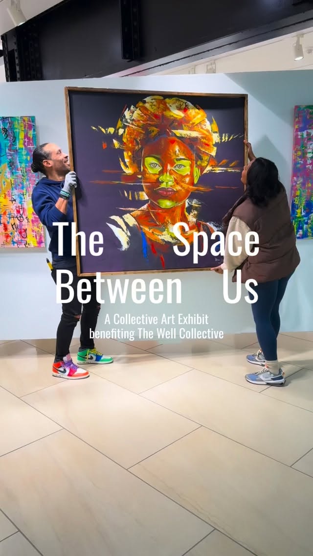 Stepping into something powerful with “The Space Between Us”, a bold new exhibit co-curated by myself and Ashley Williams Hillman. Opening tonight at Main Street Gallery and running through December, with proceeds supporting The Well Collective. Come experience it.
Featuring work by:
• Carl Studna
• Khalid Thompson
• Priyah Bhagat
• Ron Stokes
• Xolani Sivunda
• Dathan Kane
📍 1500 E Main Street
🖼️ “Amandla Sinawo” by Xolani Sivunda