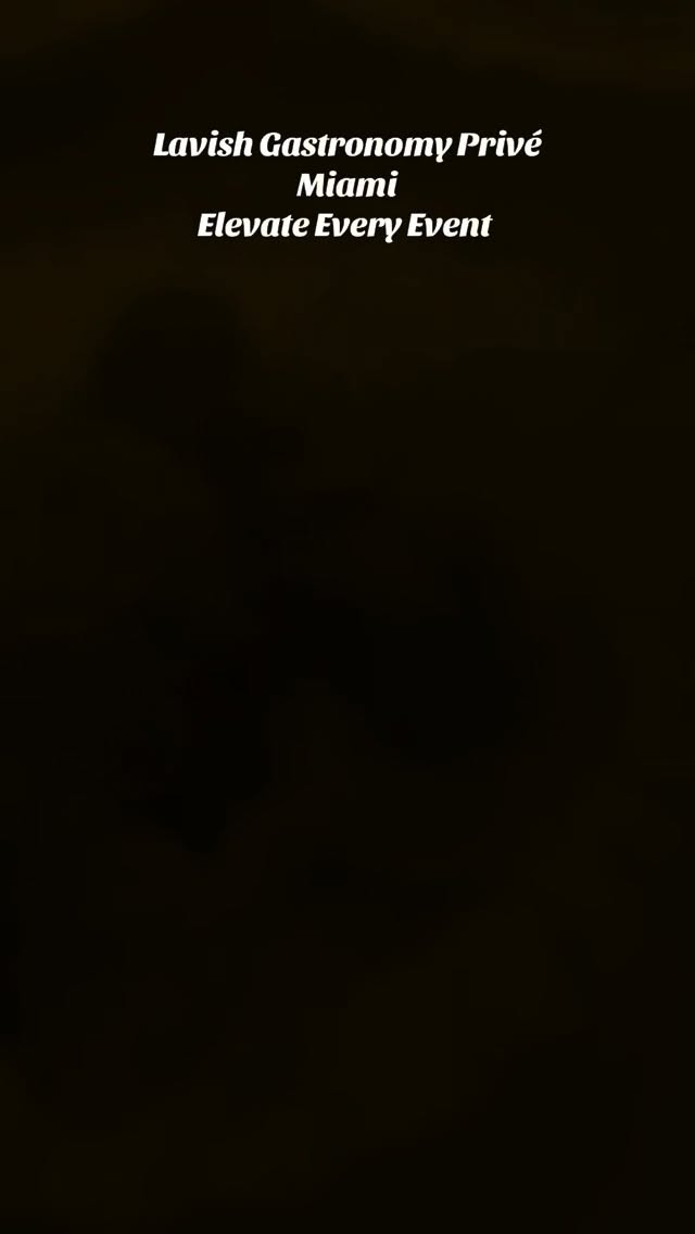 #privatechefmiami #cateringmiami #miamichef #finediningmiami #lavishgastronomyprive #luxuryevent #luxurylifestyle
