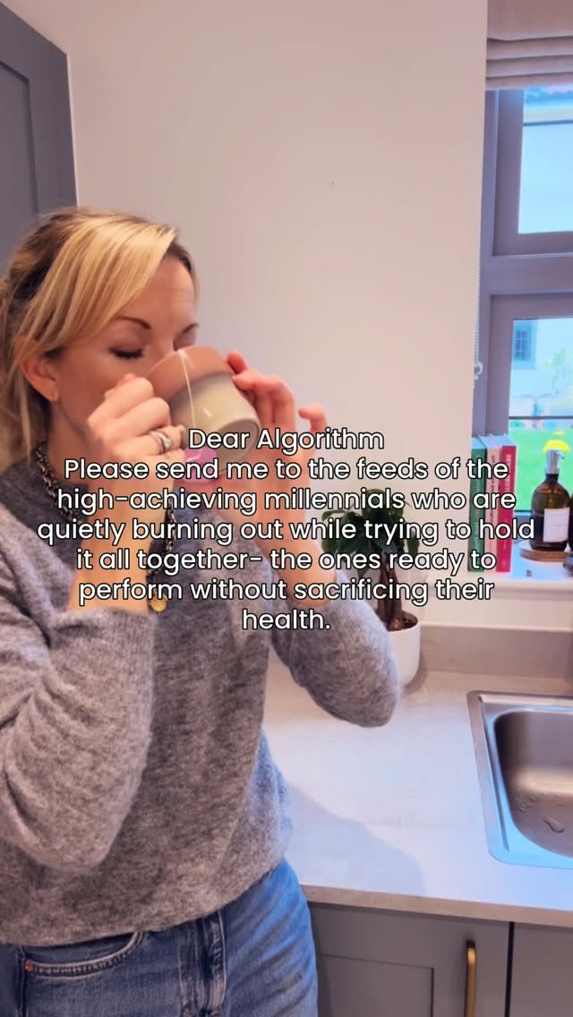 If you’re a high-achieving professional who’s been pushing hard for years…
and you’re quietly navigating exhaustion, overwhelm, or the early signs of burnout - I’ve got you ❤️
I share simple, sustainable nutrition and lifestyle strategies to help you rebuild your energy, feel grounded in your body, and perform at a high level without sacrificing your wellbeing.
And I’ve got something special for you this December.
Comment POWER HOUR and I’ll DM you the details of my Winter Wellness Power Hour:
a focused 60-minute session designed to help you reset, support your stress levels, and get your energy back on track before the new year.
Your health doesn’t need to wait until January.
Let’s steady things now.