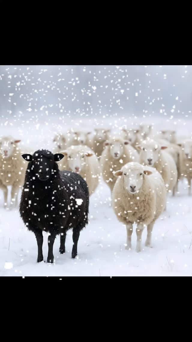 We woke up to some powder today, but Black Sheep always stay warm by standing out! 🖤🐑❄️
For the misfits, the leaders, and the ones who never blend in.
#blacksheepproject #baabaablacksheep #streetwear #borndifferent #standout #staywarm #winter