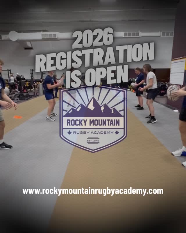 Are you ready to take your game to the next level?
Early bird pricing is still available through the end of November. RMRA winter academy runs January through March and focuses on skills, strength, and conditioning. Head to www.rockymountainrugbyacademy.com for program information. Spots are limited.
#rugbyacademy #eatsleeprugby #rugby #rugbyskills #offseasontraining #rugbyinalberta