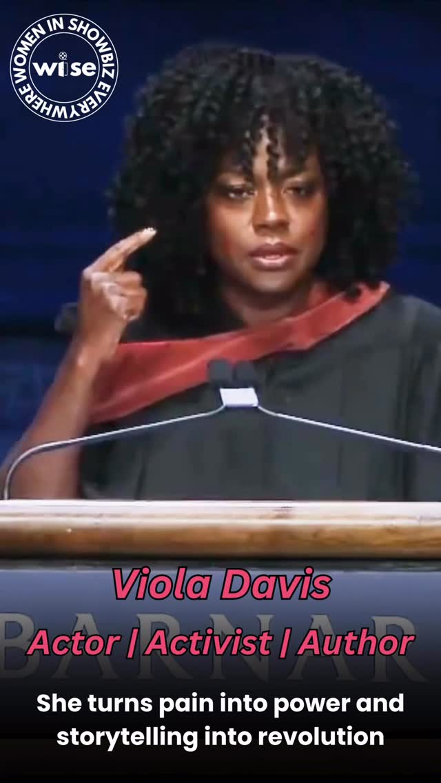 ‘I cannot tell my story without telling the truth.’
-Viola Davis
In one of her most soul-stirring speeches, Viola opens the door to her past — the hunger, the fear, the silence — and reminds us that healing begins when we dare to speak the truths we were taught to hide.
From growing up in poverty to becoming one of the most decorated actors of our time, her journey is a masterclass in courage. Viola shows us that storytelling is not just art — it is liberation. It is how women reclaim their narratives, reshape culture, and remind the world that we were never meant to be invisible.
Today, WISE celebrates a trailblazer who turned wounds into wisdom, truth into revolution, and her voice into a force felt across generations.
@violadavis
#TrailblazerTuesday #WomenInShowbizEverywhere #WISE #WomenInFilm #womeninentertainment #empoweredwomenempowerwomen #violadavis