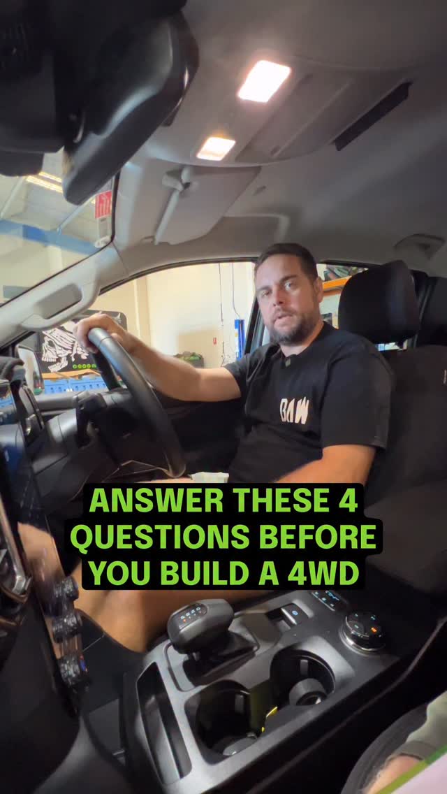 Before you build your dream 4WD, answer these 4 questions.
1. “What am I actually going to do with this car 80% of the time?”
Be brutally honest with this one.
Are you daily driving it? Taking the kids to school?
Hitting the beach? Touring? Or just doing the odd weekend track?
Because your REAL use case decides everything — suspension, tyres, barwork, even how far you take the setup.
2. “Will I be towing? If so… what EXACTLY am I towing?”
A box trailer, a boat, a hybrid van, a full-size caravan — they all demand completely different setups.
Towing weight changes your suspension, your GVM needs, your braking, your cooling, all of it.
The more specific you are here, the better your build will perform.
3. “What’s my REAL budget — and what am I NOT willing to compromise on?”
Everyone has a number in their head.
The trick is knowing what MUST be quality — and what can wait.
Some people refuse to cheap out on 12V.
Others want good suspension or a nice canopy.
Figure out your non-negotiables so you don’t blow cash in the wrong order.
4. “Do I have the experience to choose my setup… or do I need guidance?”
Nothing wrong with not knowing — 4WDs are a rabbit hole.
If it’s your first build, get advice so you don’t waste money or end up with a rig that drives terribly.
If you’ve been wheeling for years, you’ll know what you like… and what you never want to deal with again.
Need help answering these for your setup? Chat to us, we’ll help you map out a build that actually makes sense.
Hit follow if you want honest 4WD advice
#4wdaustralia #lapofaustralia #4wdbuild #fordranger #landcrusier
