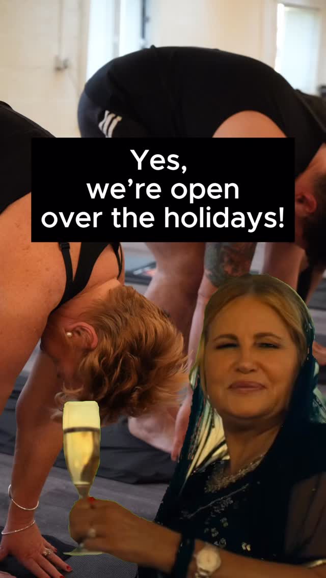 Holiday Opening Hours Update
Yes, we’re open over the holidays! (Because movement doesn’t stop for mince pies.)
Check out our festive schedule and book ahead on MindBody.
#HotYogaRealness #FeelTheHeat #ProgressNotPerfection
#FeelTheHeat #BackOnTheMat #DamnHotReset
#YogaInGlasgow #hotyogastudio #yogaforall #yoga #yogabliss #thesweatlife #glasgowyogagirl #yogainglasgow #sweatlife #hotyogalife #movingmeditation #yogaisforeverybody #yogaismedicine #glasgowyogateacher #glasgowyogastudio #hotpilatesteacher