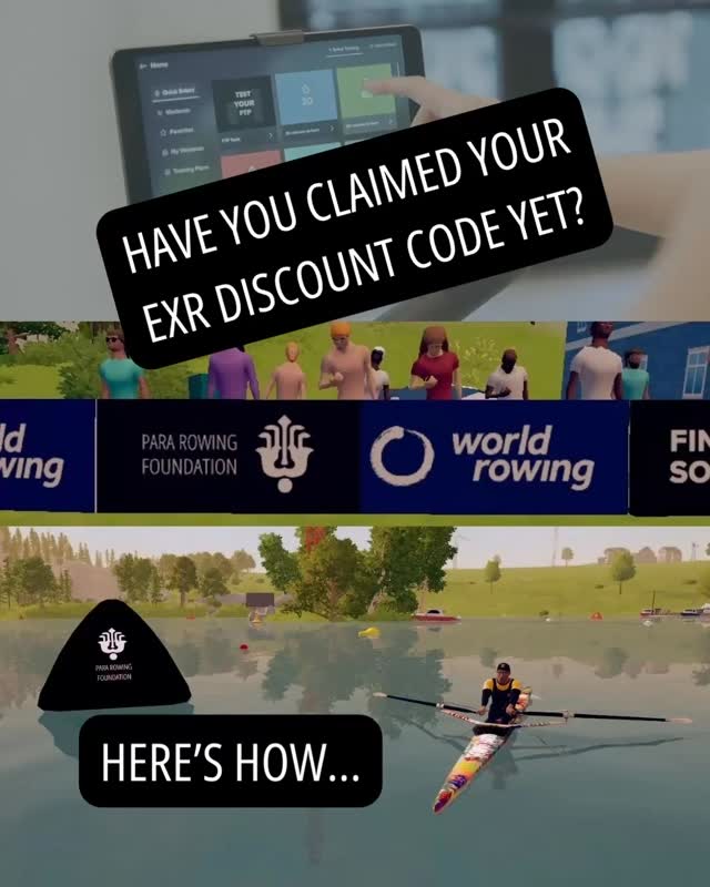 👉 Get your @exrgame metres in this holiday season.
🫶 Row with your tribe in a virtual community.
🤝 Get a 25% discount on your subscription AND help fund international @pararowingfoundation initiatives whilst doing so.
#WINNING 🤩
#EXR #everyBODYrowing #ParaRowing
PRF is the global charity partner of EXR