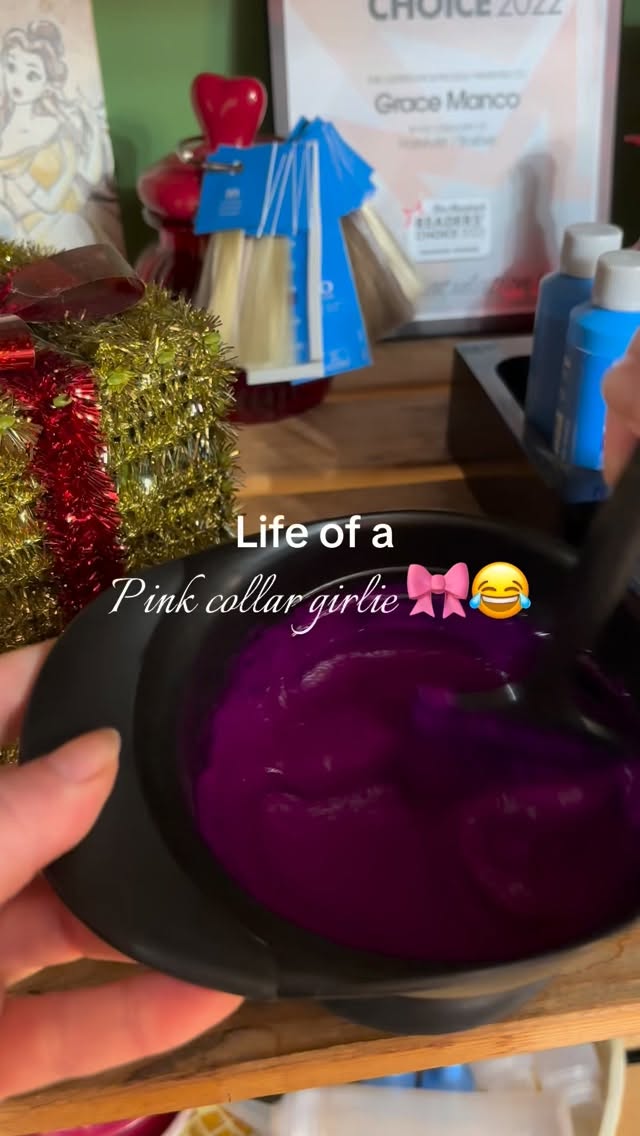 For the pup is accurate 😂
#hairstylist #pinkcollar #dogmom