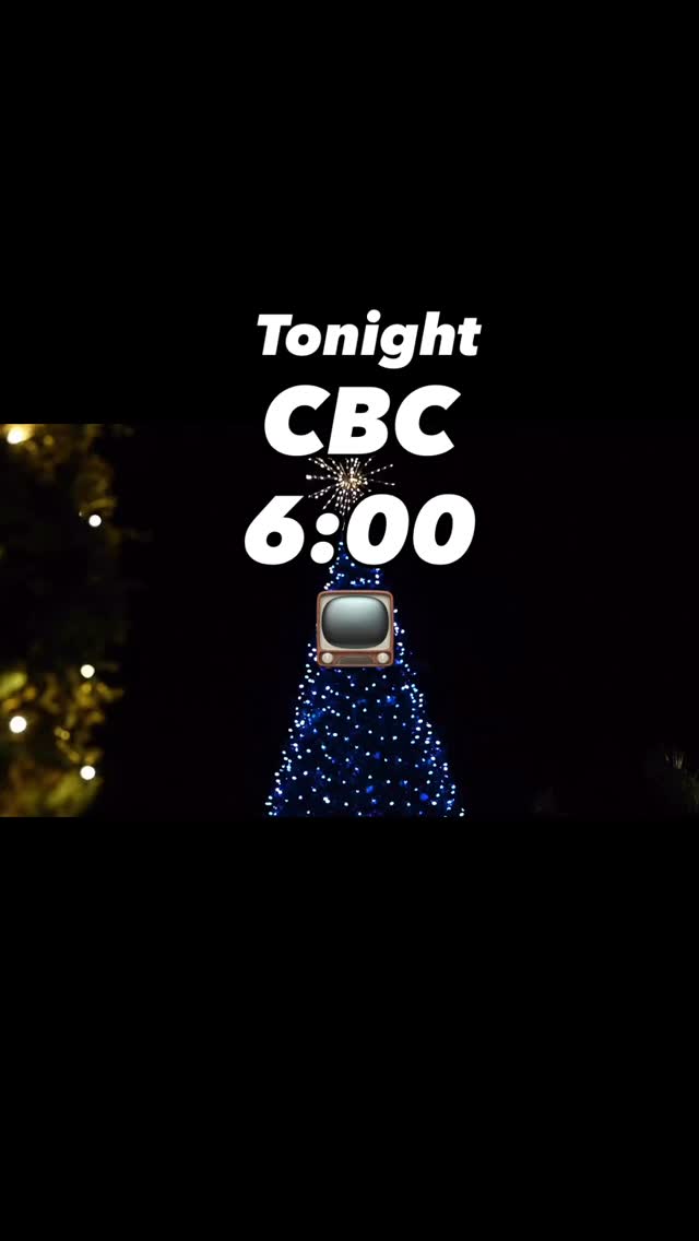 Playing live on CBC Windsor nightly news tonight Dec 5 6:00 pm