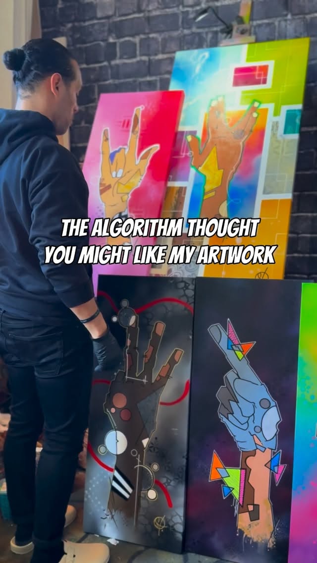 If the algorithm keeps showing you my art… that’s a sign.
Go ahead and take the hint.