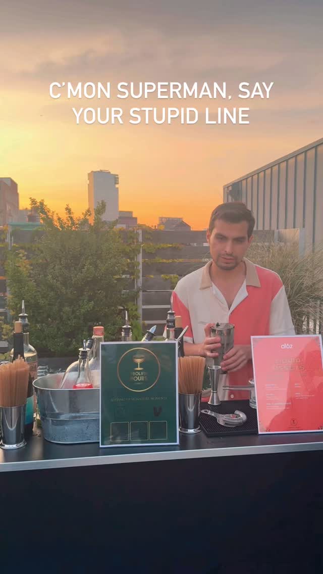 The drinks are always perfectly balanced, as all things should be 🤷🏽♂️🫰🏽