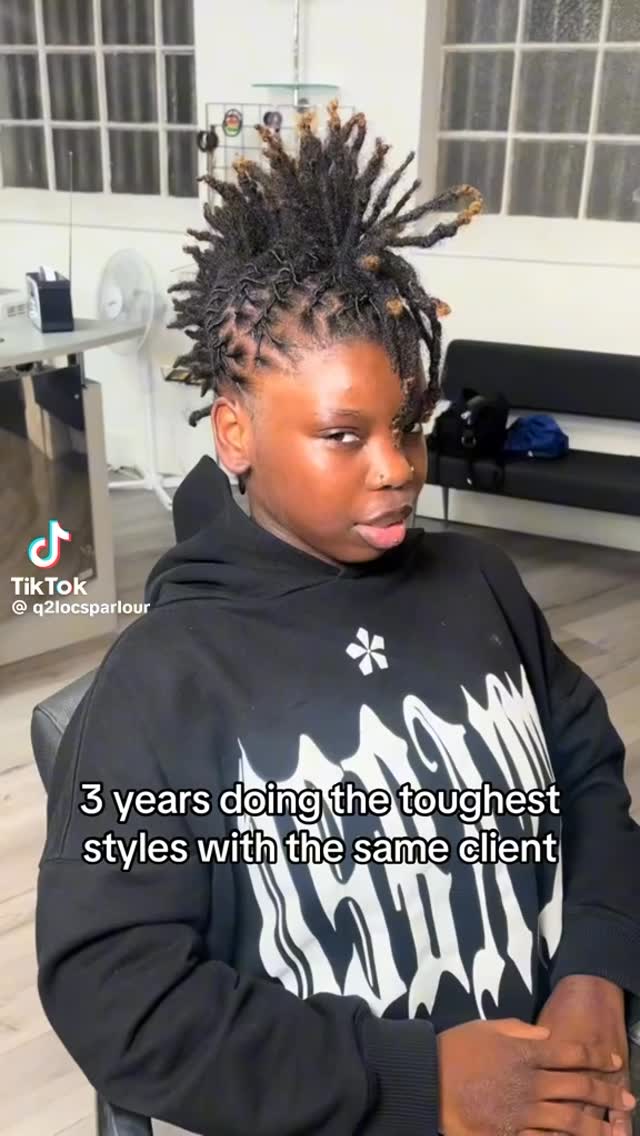 #q2locsparlour #locjourney #londonlocs #naturalhaircommunity #blackhair