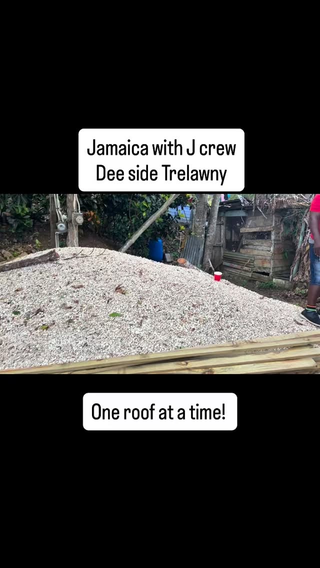Jamaica strong. Dee Side stronger. Rebuilding piece by piece. FOREVER UP! #visitjamaica🇯🇲 #jamaicawithj #dancehallmusic