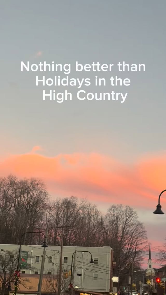 Join us for a tour of the High Country during the Holiday Season. Nothing Better!