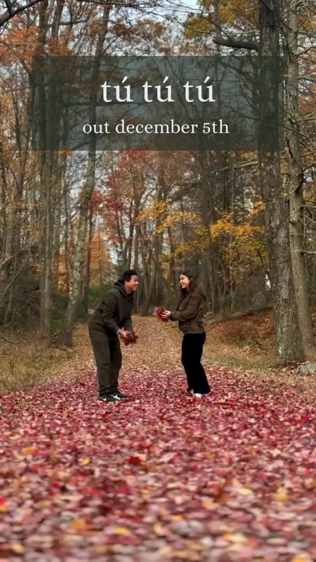 Ya casiiiii! 🙌🏻🙌🏻
Just two more weeks…. “tú, tú, tú” with my adorada @mayelahbarreram
December 5th! Save the date! Síguenos para más updates 🧡