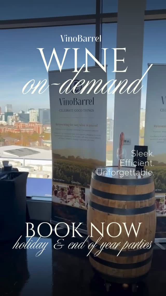 Holiday parties hit different when the wine is flowing from a VinoBarrel. 🍷✨
If you’re hosting an end-of-year bash, company party, or festive get-together, make it memorable with our signature wine-pouring experience.
It’s chic, it’s unique, and your guests will be obsessed.
Perfect pours. No bottle chaos. Total holiday magic. 🎄🥂
DM to book VinoBarrel for your next event! 🎉
#HolidayParty #WineParty #WineTasting #SecretSanta #WhiteElephant