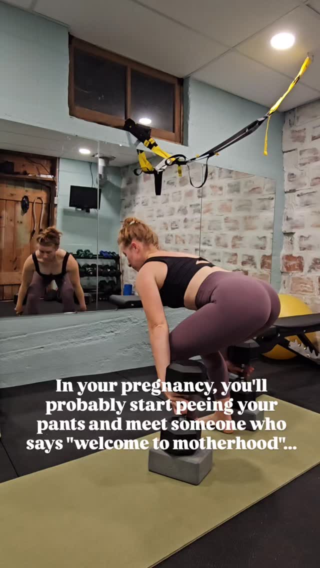 And today I feel really sorry for the moms who told me this in my first pregnancy.
Not only where they moms, but they were moms of grown kids and school-aged children which means they have been dealing with leakage for years...DECADES even!
And I believed them.
They were more "mom" than first-time-pregnant me, so when the leaking started happening in my pregnancy and continued postpartum, I believed leaking was just apart of my life now.
Thank goodness it got worse as well as my back pain and I refused to live my mom life that way.
I was miserable and I see soooooo many Mamas dealing with similar issues.
Me.
You.
We.
Deserve to live out our best mom lives, especially if you've navigated a long road to motherhood.
Nothing. I repeat, NOTHING should keep you from participating and doing something with your child(ren).
So how do you rid of leakage?
You begin by breathing better, letting go of tension, and gettinf your ribcage and pelvis stacked over each other.
Ask any PFPT and they will tell you, your leakage isn't happening because your PF is loose. They will tell you your pelvic floor is tight, tired, and holding on for dear life.
Once you have a coordinating PF and a core turning on, you begin to integrate that into your lifts.
And if you're not lifting, you need to be. Mom life is an Olympic sport and it shouldn't be harder than your workouts (or lack thereof).
After those, you build progressively. You keep challenging and pushing your body, because your mom life era can be your strongest and best yet ✨️
Trust me, I and any client I have will tell you the same 💪
Ready for change?
Comment WORKSHOP for a link to 3 upcoming workshops I'm hosting in NW Iowa or CORE for a link to my virtual programs to get started.
Be Resilient Mama!
#postpartummom #incontinence #postpartumworkout