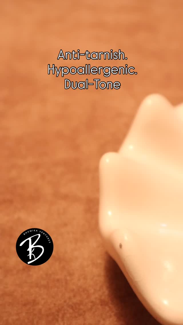 Soft on skin. Strong on style. โจ
Our new collection of Anti-tarnish, hypoallergenic earrings is here !!!
Buy yours now. DM or download our app to shop.
.
.
.
.
..
.
.
.
#accessories #necklace #jewelry #ring #jewellery #earrings #shoplocal #bhumikaventures #fashion #fashionaccessories #lifestyle #beauty #beautiful #antitarnish #hypoallergenic #bracelet #kada #dualtone
( anti-tarnish jewelry | earrings | necklaces | rings |bracelets | bracelets | hypoallergenic | jewelry | accessories | german silver jewellery | oxidised jewelry)