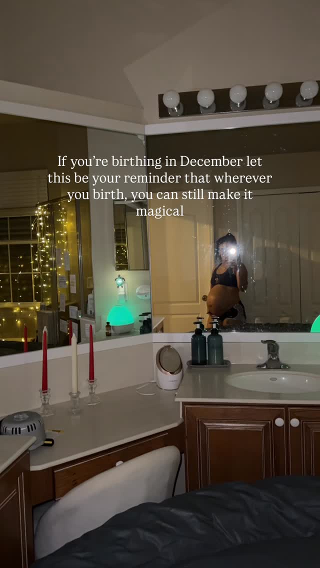 Memoirs from my home birth oasis we set up a year ago. Sigh, too bad we were renters and moved out this year 🥹🌀 but my baby is thriving and healthy and now I get to create the atmospheres with my families as they bring their babes earthside
#homebirth #decemberbaby #birthkeeper #blackdoula #palmbaydoula #spacecoastdoula