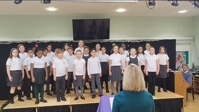 The upper choir are putting the final touches on their own for tonight's performance at the Southampton Guildhall. Make sure you're there to hear them!