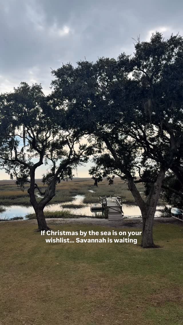 Enjoy Christmas by the sea this year! 12 minutes to downtown Savannah, GA and 10 minutes to Tybee beach!
#airbnb #savannahga #holidaytravel