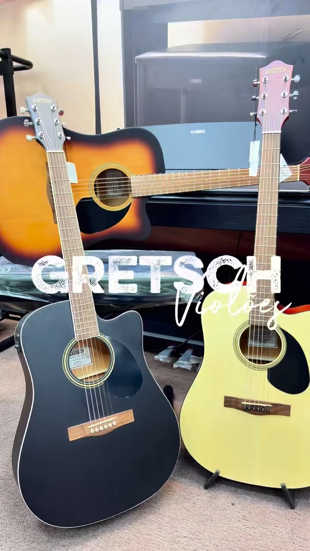 🔥 Lançamento🔥Violões Gretsch na Carioca!
O Violão Eletroacústico Gretsch Prelude D100CE chegou com tudo — disponível em Natural, Preto e Sunburst! 🎸✨
Com tampo em spruce, construção confortável, cutaway para fácil acesso aos agudos e captação pronta pro palco, ele entrega um timbre encorpado e cheio de presença.
💥 Tudo isso por apenas R$ 1.590,00💥
Qualidade Gretsch que surpreende no primeiro acorde.
👉 Garanta o seu na Carioca!
