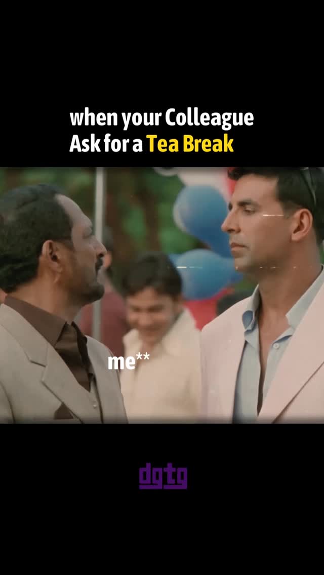 Just tea break scenes be like😆🤣
#officelife #explorepage #instadaily #funnyvids #daily