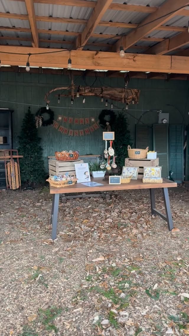8 DAYS until Christmas! 🎄 We restocked the farmstand this morning with our dried floral ornaments and the LAST two meadow art pieces! Swing by and finish up those last few small gifts on your list. Don’t forget to include one of our cards when gifting and tell the recipient to learn about where the flowers were grown by following us on Instagram or Facebook.
The farmstand is self-serve and open dawn until dusk today through Christmas Eve. We accept exact cash or Venmo only.
#indigoirisfarm #lakewyliesc #cloversc #lakewyliemoms