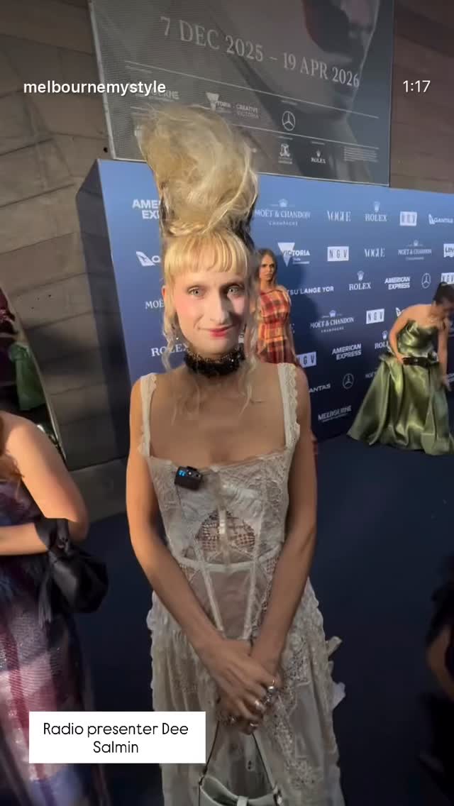 Such a pleasure to create this one of a kind piece for @dee.salmin to wear to the @ngvmelbourne GALA this year. I reached out to Dee as I knew she valued the same things as I do - sustainability, upcycling, unique design - and as an ambassador for @vinniesshopsvic we felt it was the perfect collaboration for this years @viviennewestwood and @kawakubosan exhibition.
I began my design journey creating pieces from op shopped treasure - my first dress was made from a stunning Victorian era lace edged tablecloth - it felt so good to return to my beginnings to craft this gown from a mix of @vinniesshopsvic lace and doilies and my personal stash of silk hankies and lace collected over the years.
Both @viviennewestwood and @kawakubosan philosophy mingled into the creation but mostly I wanted to showcase the delicate handwork that these often discarded fragments of history hold. I hope to re define the idea of luxury to be an understanding of the embedded craftsmanship and not just a label…. the time taken, the skill involved, the emotional attachment…. creating the drape of the dress using only squares as a nod to @kawakubosan, linking and patchworkibg them together with offcuts of silk from my studio… adding steel boning to the bodice as a nod to @viviennewestwood to support a completely backless dress and adding my own abalone shell sequins and tiny silk plaiting, the gown subverts the common idea of luxury fashion but in my mind is the exact epitome of it.
We need greater understanding of our fashion systems, honouring craftsmanship in the details as I know fast fashion has eroded any sense of this. Thank you to the @ngvmelbourne for this exhibition and to the role of @viviennewestwood and @kawakubosan in pioneering design that pushes the boundaries. Can’t wait to see the show!
Dee is wearing what I’m calling ‘something old, something new, something borrowed, something blue’. Thank you @dee.salmin for trusting me with this piece and allowing my creativity to run wild. What fun xxxx