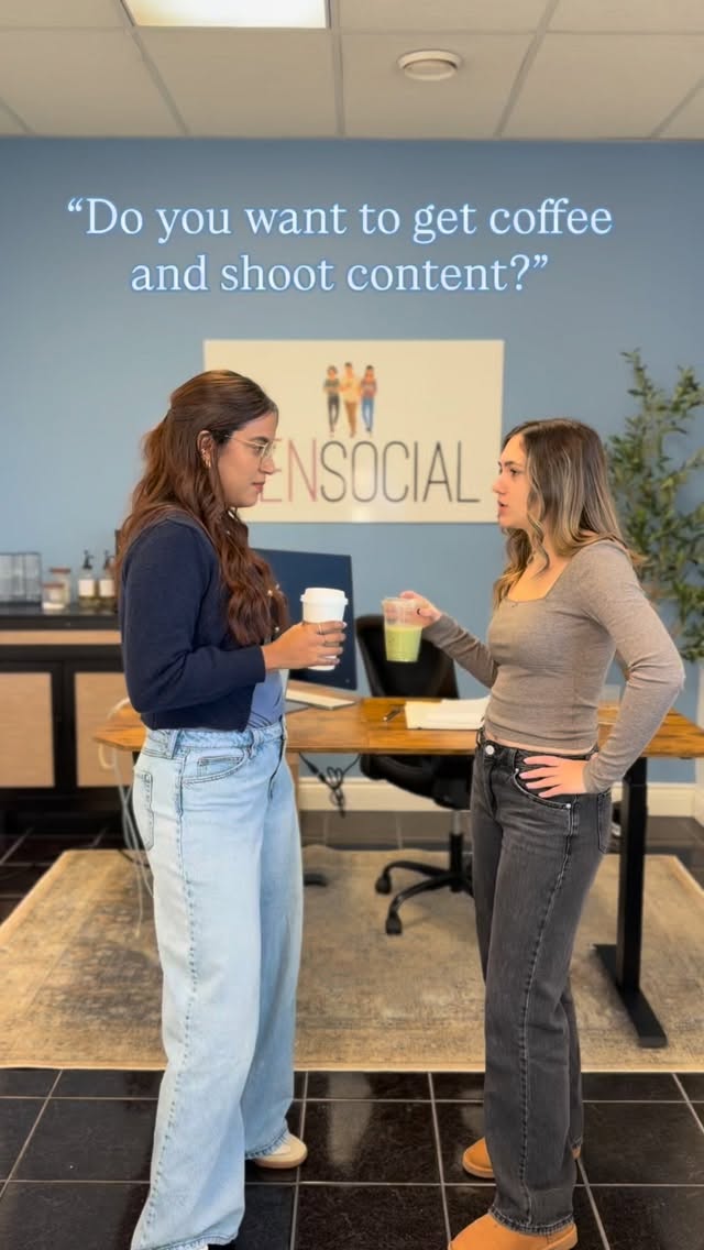 The only language we speak: coffee runs and content days 📸 ☕️
Let’s turn your brand into scroll-stopping content. DM us to get started!