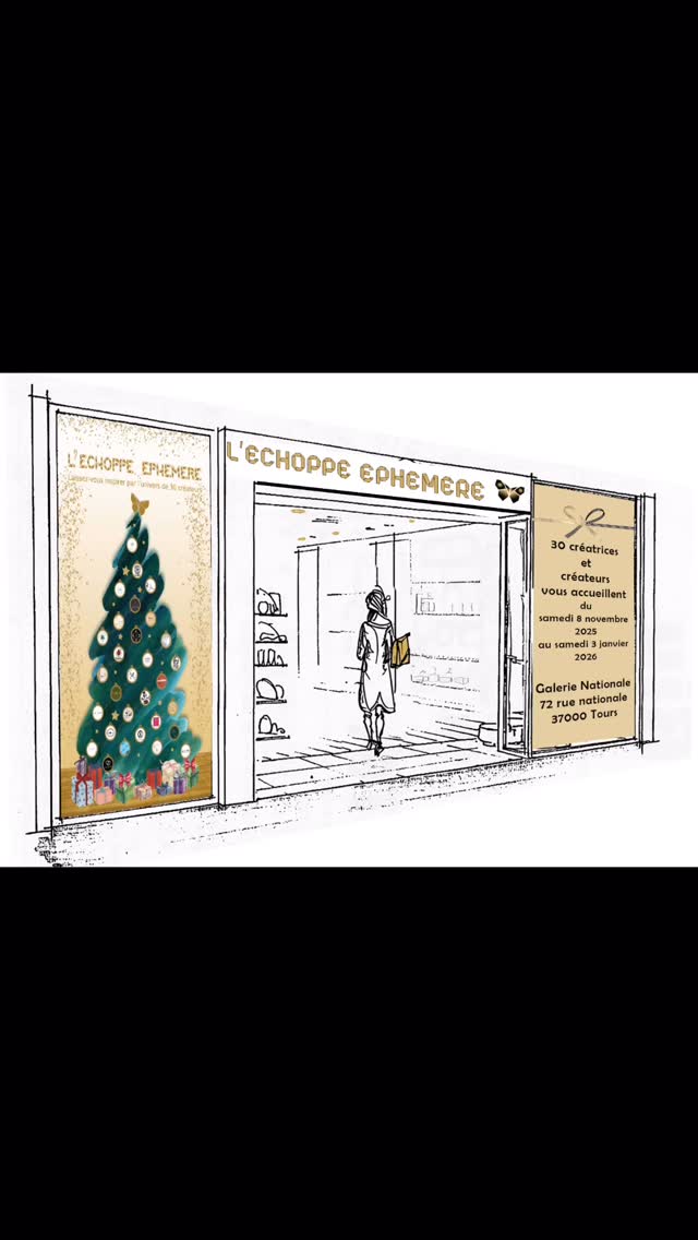 Deux jours pour tout déménager, puis on va se reposer un peu, dénicher de nouveaux talents, vous préparer de belles surprises et on se retrouvera en novembre 2026 #tours #lechoppe_ephemere_37 #boutiquedecréateurs #toursmaville #tourscentre