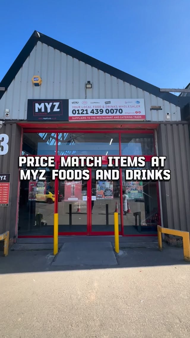 PRICE MATCH ITEMS AT MYZ!
#birmingham #cashandcarry #pricematch #cheapest #warehouse